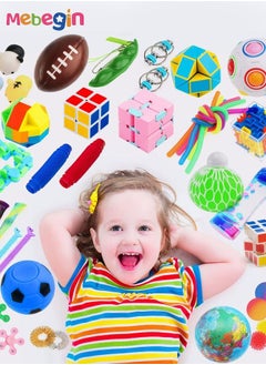 MEBEGIN Sensory Fidget Toys Set 55 Pack Stress Relief Fidget Hand Toys for Kids Ages 3+  - Image 2