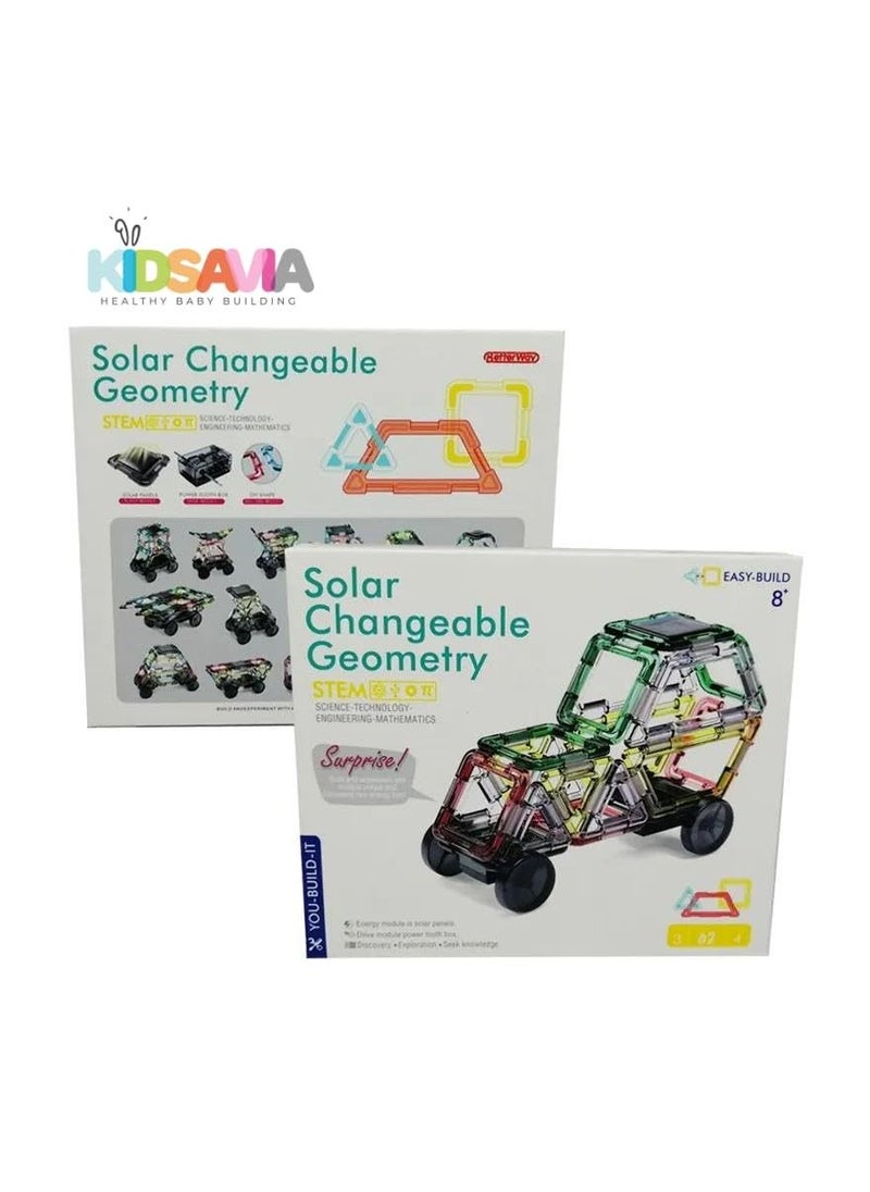 KIDSAVIA Solar Toy Car Building Blocks - Solar Toys - Solar Toys Gift - Learning and Development Kids Games STEM Toys Gift for Boys Girls  - Image 4