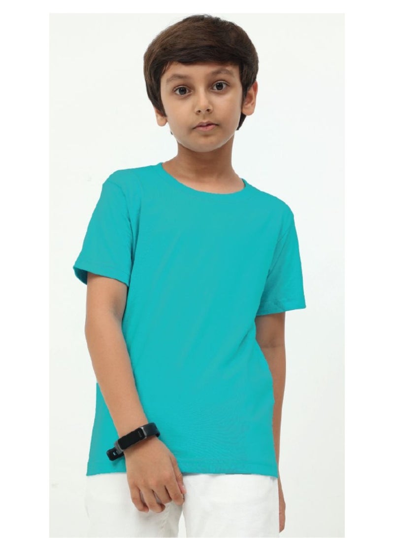 Teal Basics 160 Kids T-shirt