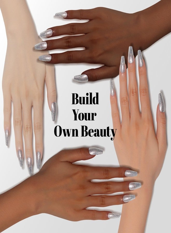 YTD Likomey Gel Nail Polish,15ml Colorful Silver Glitter UV Gel,Shiny Sparkly Salon Home DIY UV Manicure Nail Art Varnish,SF438 - Image 5