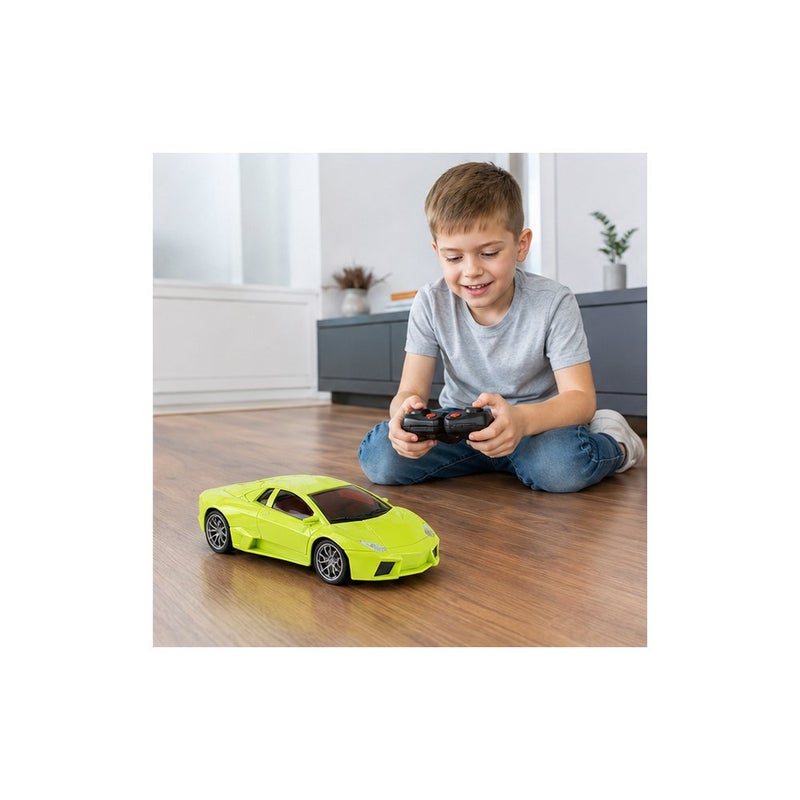 Model car RC Play Zone | Remote Control Model Car Toy for Kids, Green Sports Racing Car - Image 4