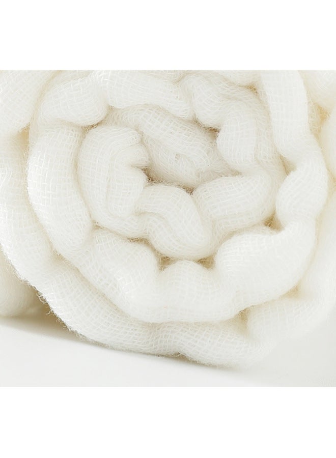 حفاضات من الشاش القطني النقي للرضع، قابلة للغسل وماصة للماء، مع حلقة خردل ونسيج ميزون، وسادة بول مريحة للاستخدام - Image 4