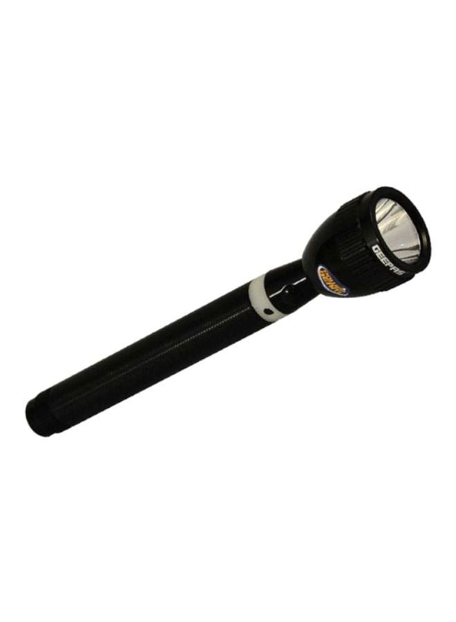 GEEPAS Rechargeable LED Flashlight Black - Image 1