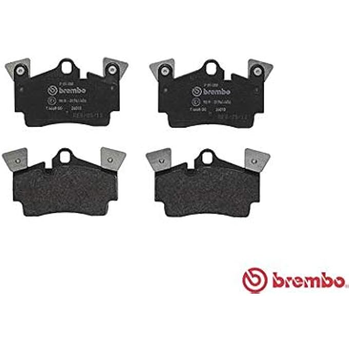 Brembo P85088 Rear Disc Brake Pad  Set of 4 - Image 3