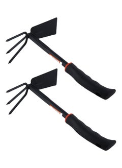BMB tools 2-Piece Mini Rake And Pickaxe Gardening Tool  - Image 1