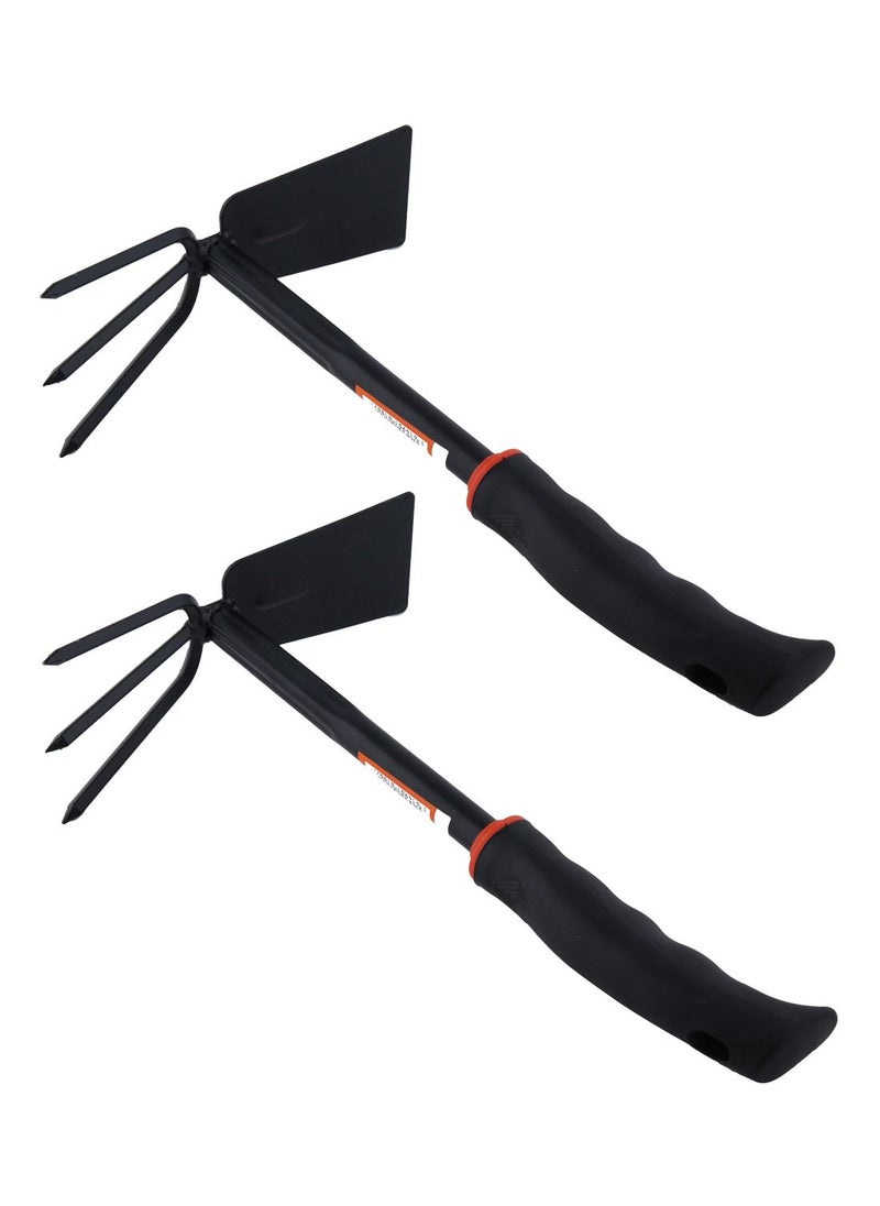 BMB tools 2-Piece Mini Rake And Pickaxe Gardening Tool  - Image 1