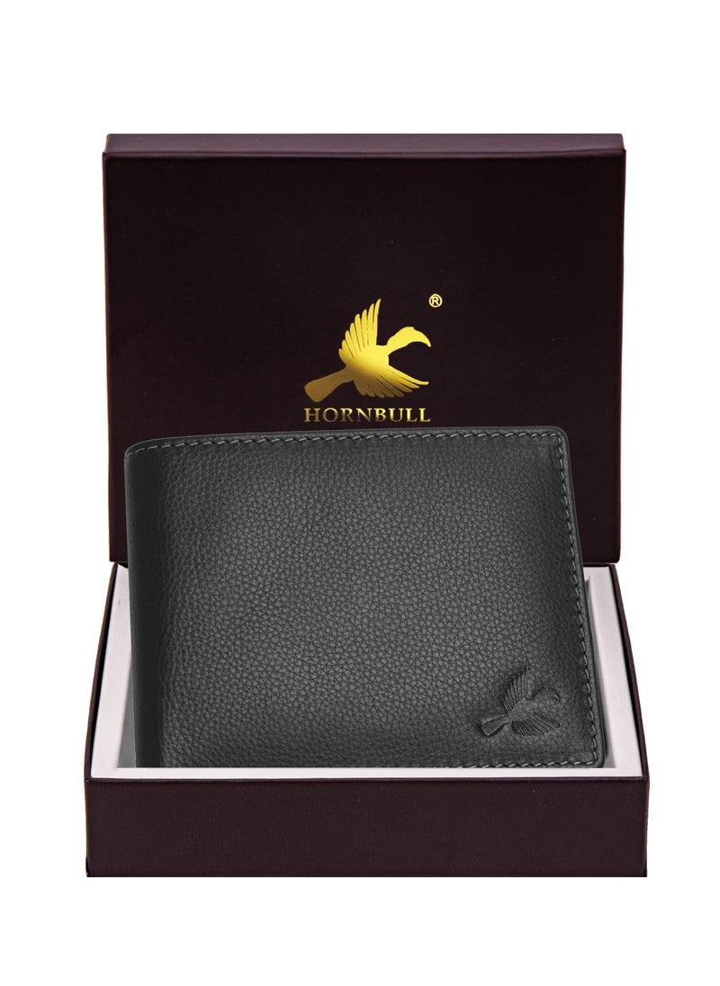 HORNBULL Leather Maddison Black Rfid Blocking Wallet for Men's | Wallets Men's  - Image 2