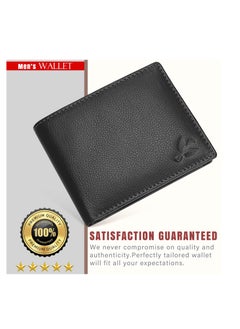 HORNBULL Leather Maddison Black Rfid Blocking Wallet for Men's | Wallets Men's  - Image 5