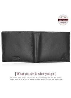 HORNBULL Leather Maddison Black Rfid Blocking Wallet for Men's | Wallets Men's  - Image 4