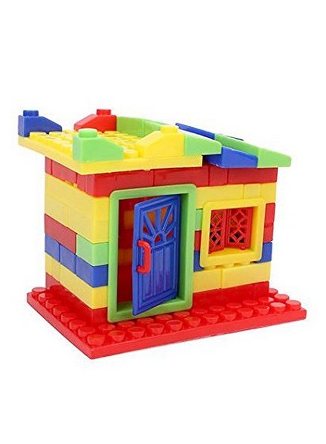 RATNA'S Sweet Home Junior Colorful Interlocking Blocks for Kids Ages 3+ to Build Their Own Sweet Home - Image 2