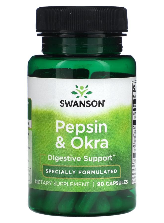Pepsin & Okra 90 Capsules