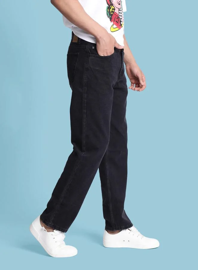 Styli Men Mid-Rise Relaxed Fit Jeans By Bene Kleed