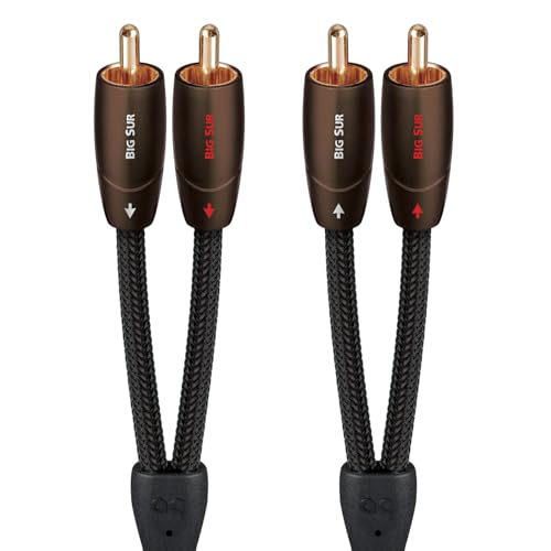 AudioQuest 0.6 m Big Sur RCA Audio Cable 0.6 m 2 x RCA Black - Audio Cable (2 x RCA, 2 x RCA, Copper, 0.6 m, Black) - Image 1