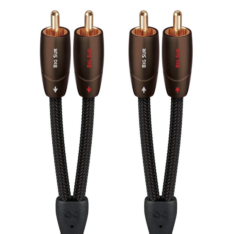 AudioQuest 0.6 m Big Sur RCA Audio Cable 0.6 m 2 x RCA Black - Audio Cable (2 x RCA, 2 x RCA, Copper, 0.6 m, Black) - Image 5