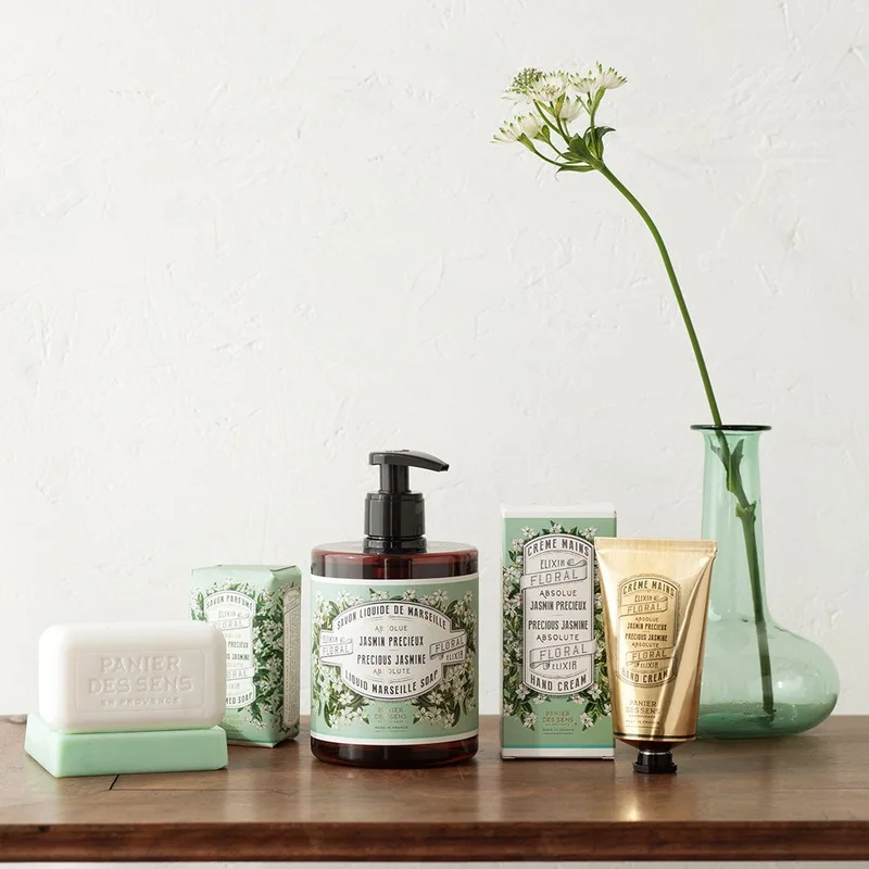 PANIER DES SENS Perfumed solid soap - Jasmine Precious 150g