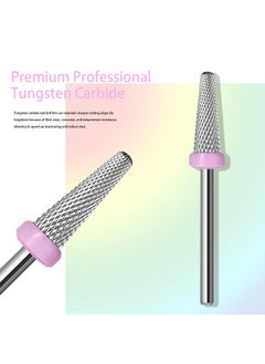 Tungsten Carbide Nail Drill Bits,3/32'' Efile Electric Cuticle Bits, Two Way Manicure Polishing Art Remove Acrylic Cuticle Safety Bits Pedicure Tools(Ball Top Cone Shape, 2Xf) - pzsku/Z9066B68A7D134E8FD46EZ/45/_/1730892810/2d3161f3-f91f-4069-9ed6-397e7df38508