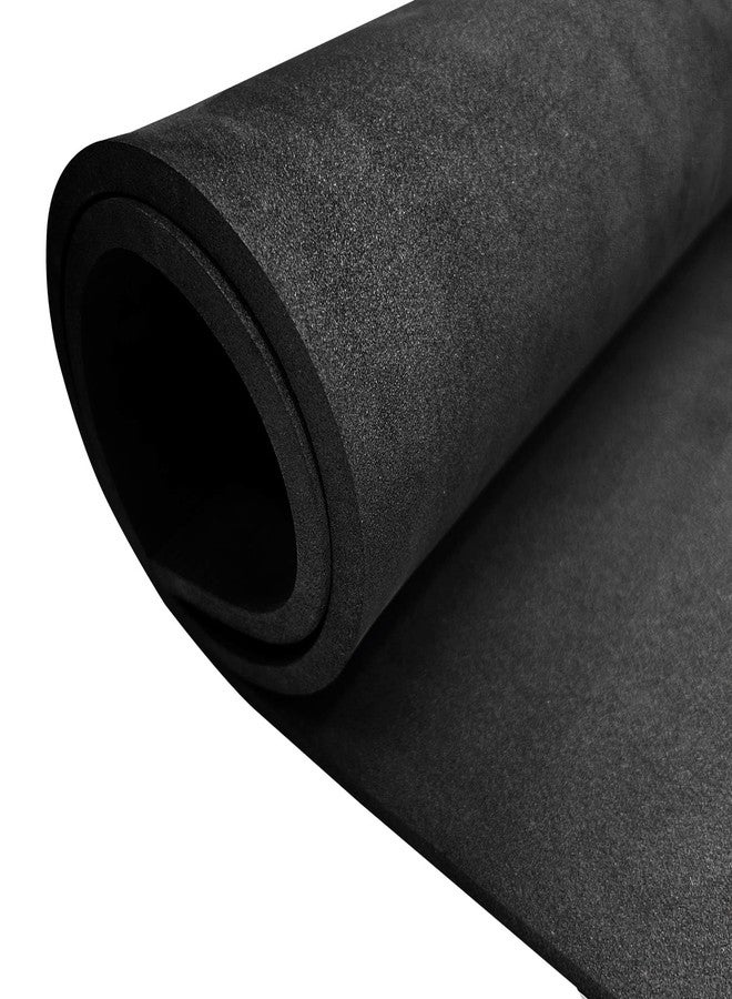 biguphate EVA Foam Sheets Roll Cosplay - 8mm Thick Craft Foam - Black 15" x 39" EVA Foam Sheet (2mm-10mm Thick) - Pliable & Elastic - - Image 1