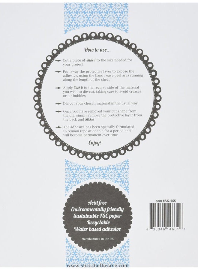 Stick It Die-Cut Adhesive (5 Sheet Pack - 8" X 6") - Image 2