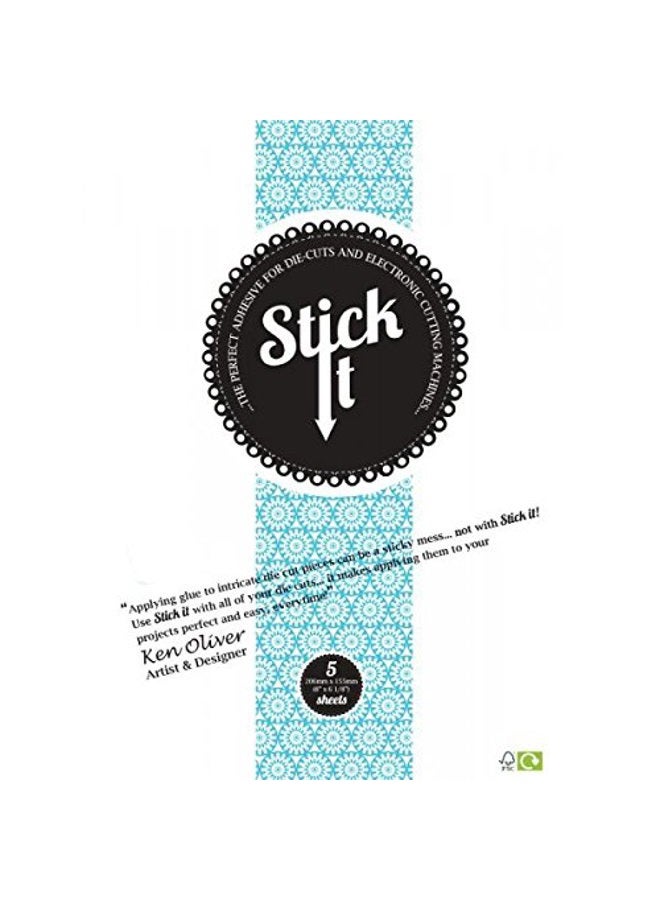 Stick It Die-Cut Adhesive (5 Sheet Pack - 8" X 6") - Image 4