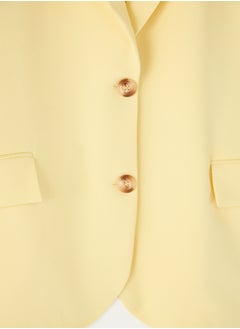 trendyol Yellow Blazer Jacket Twoaw23Bc00132  - Image 2