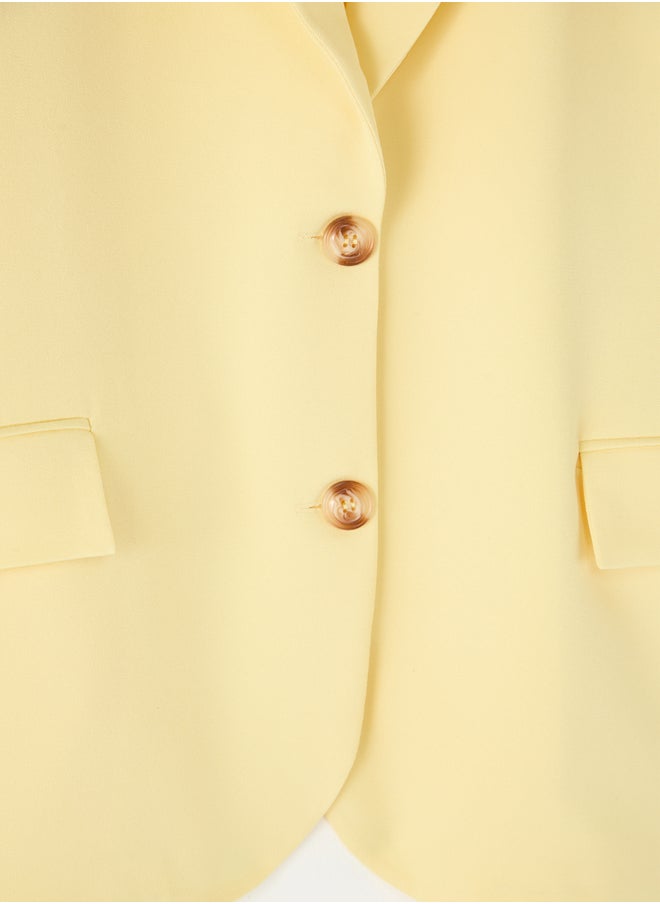 trendyol - Yellow Blazer Jacket Twoaw23Bc00132 - Image 1