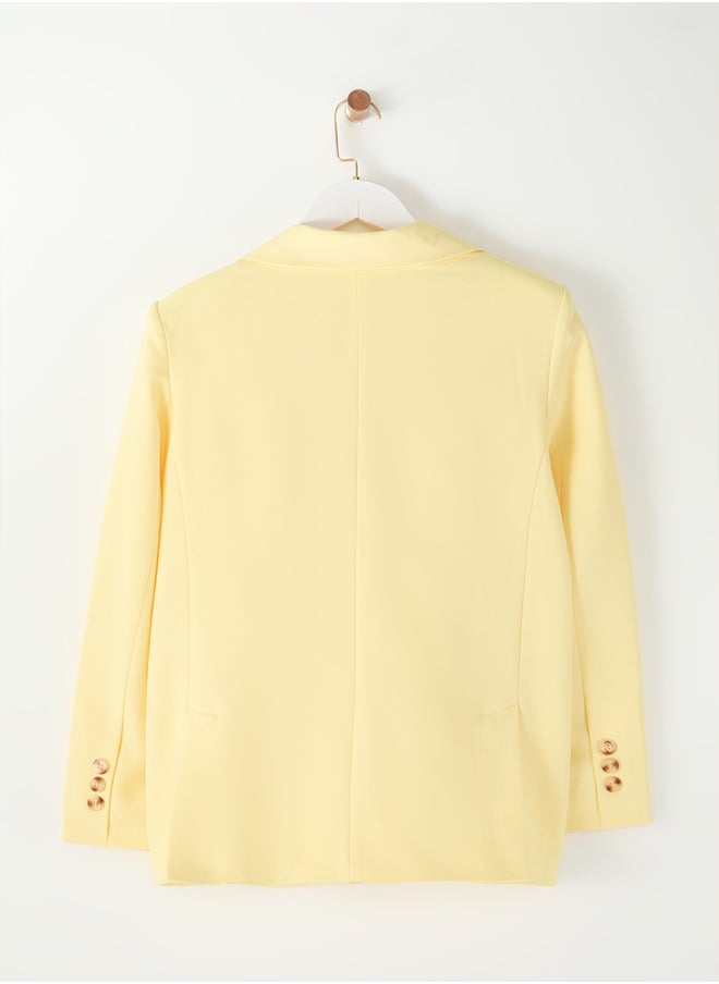 trendyol - Yellow Blazer Jacket Twoaw23Bc00132 - Image 1