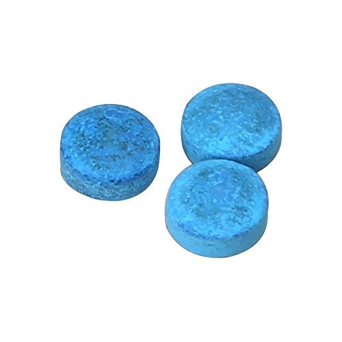 GOSONO 50pcs/lot 9mm/10mm/11mm/12mm/13mm Blue Billiard Pool Cue Tips Hardness in M Billiard Snooker Cue Stick Tip Billiard Accessories Master Tip for Black Ball Club (Blue, 10mm) - Image 2