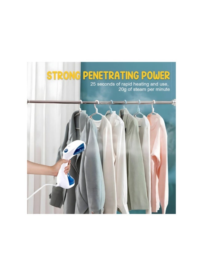 DIFEI Handheld Garment Steamer, 1100W, 200ml Capacity, 25 Seconds Heat-up Time, 12 Minutes Consistent Steam - Image 2