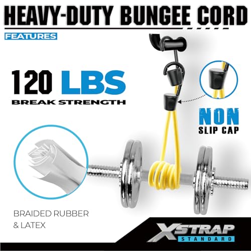 XSTRAP STANDARD 20 Pieces Premium Bungee Cords Assortment - Includes 20”, 24”, 30”, 35”, 40” Bungee Cords with Hooks - Image 5