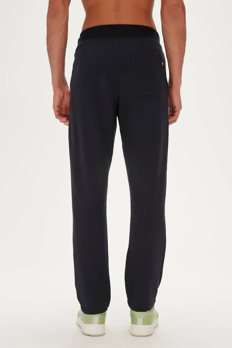 Bad Bear Plain Sweatpants Navy Blue Men's Tracksuit Bottoms