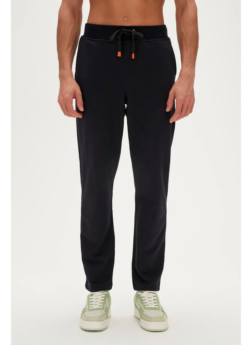 Bad Bear Plain Sweatpants Navy Blue Men's Tracksuit Bottoms