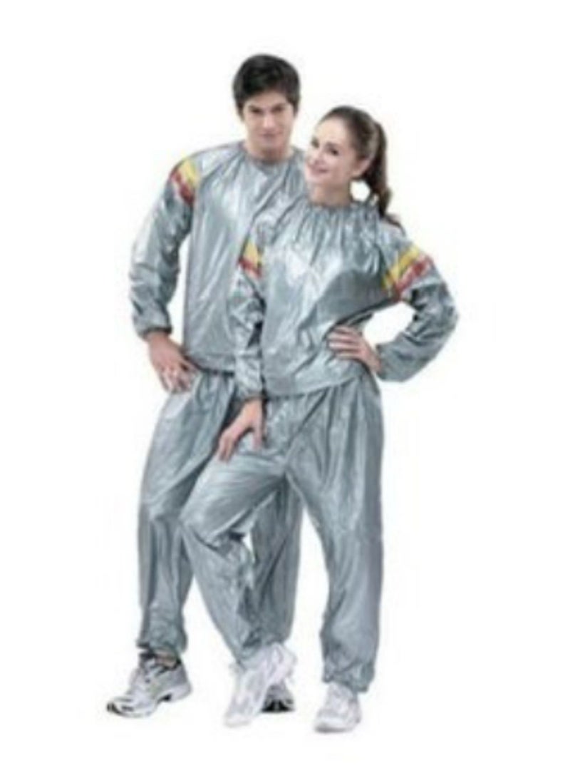 بدله الساونا للتخسيس جودة عالية مناسب للجنسين مقاس واحد - Image 1