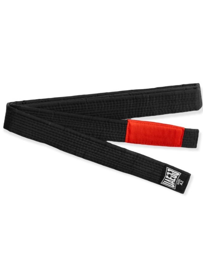 UAEJJ - Jiu Jitsu Kimono Karate & Martial Arts Belt For Adults (Black) - Image 1