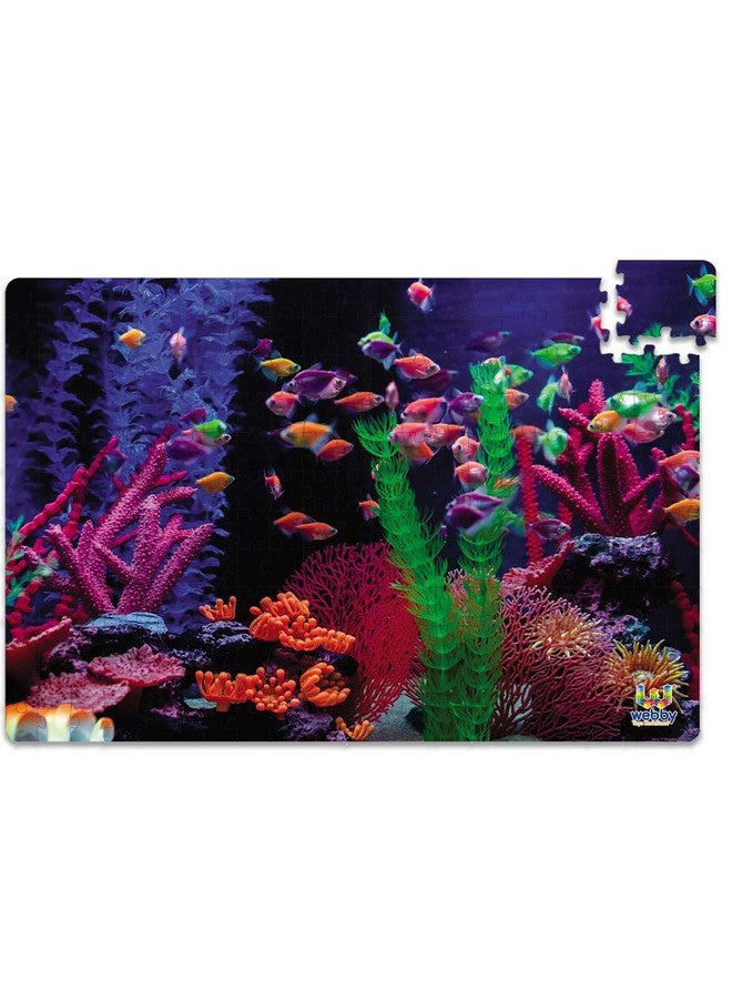 Webby Aquarium Fishes Jigsaw Puzzle for 6 and Above, 252 Piece - Image 3