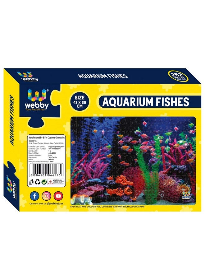 Webby Aquarium Fishes Jigsaw Puzzle for 6 and Above, 252 Piece - Image 5
