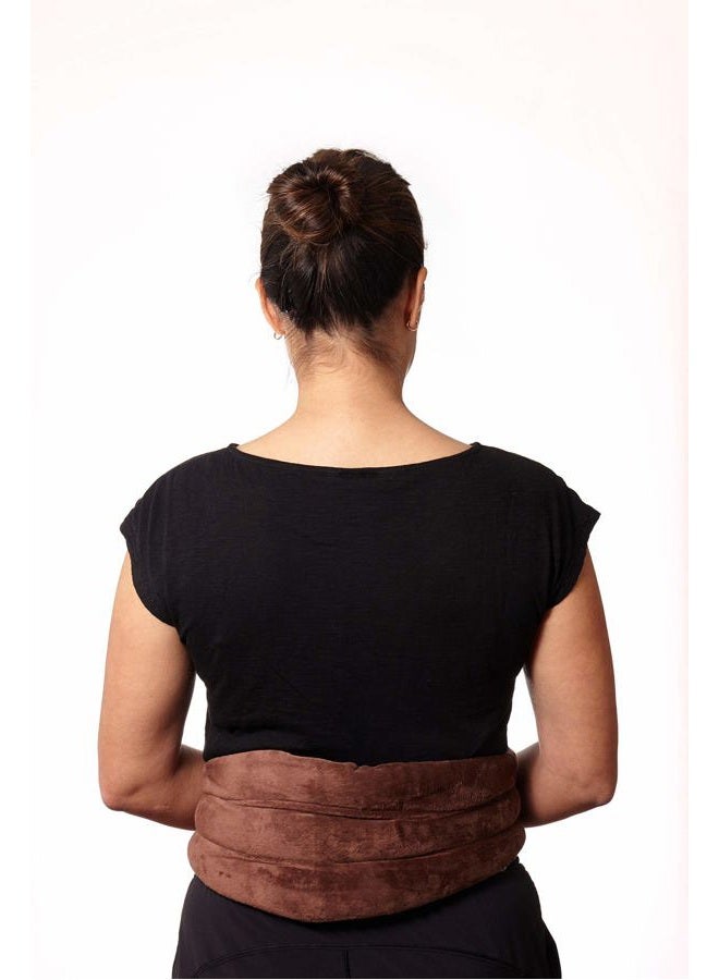 DreamTime Spa Comforts Back Belt Blue and Brown - Image 2
