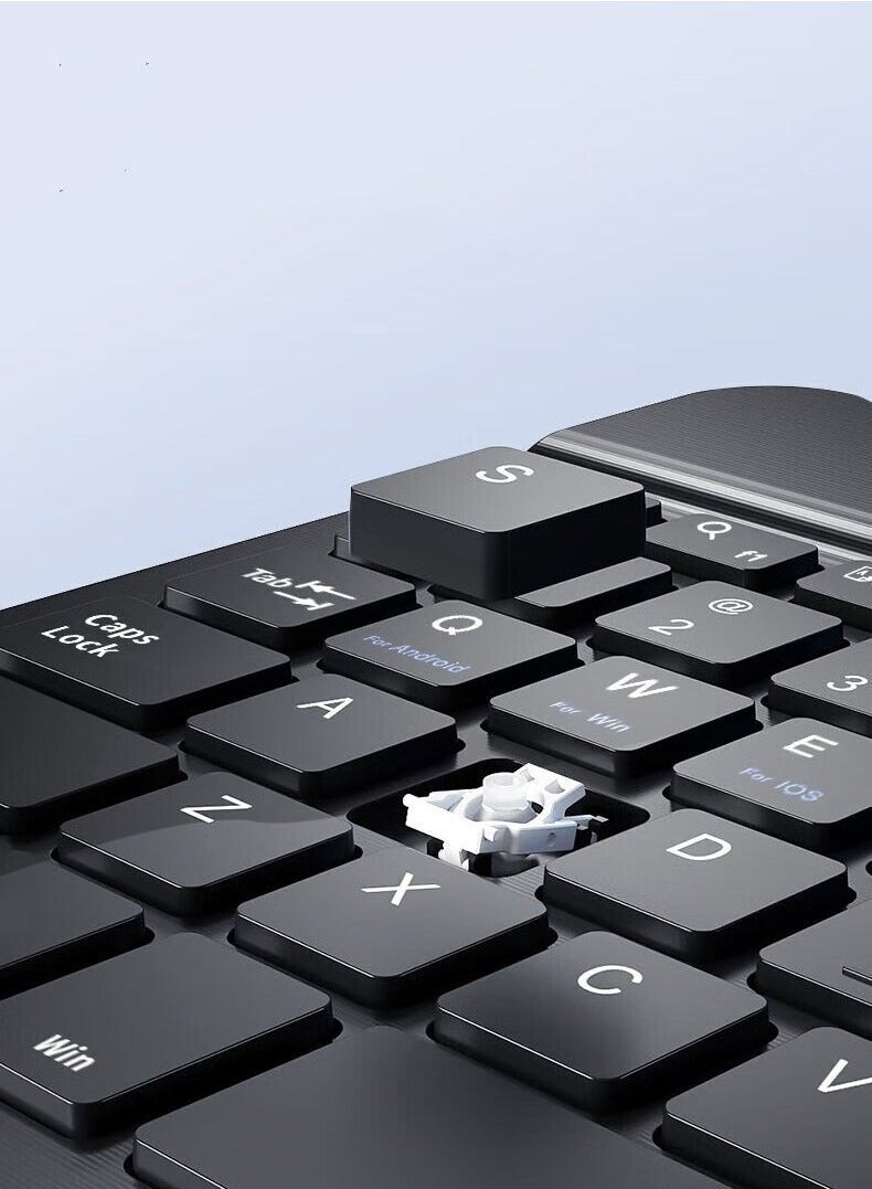 Beauenty Lightweight Smart Cover with Wireless Keyboard and Mouse For IPad Pro (7th/6th/5th/4th Generation 2024/2022/2021/2020) 13 Inch - Image 4