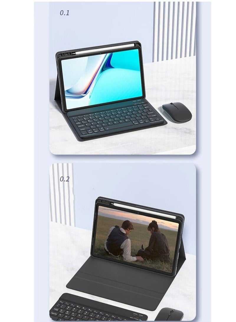 Beauenty Lightweight Smart Cover with Wireless Keyboard and Mouse For IPad Pro (7th/6th/5th/4th Generation 2024/2022/2021/2020) 13 Inch - Image 3