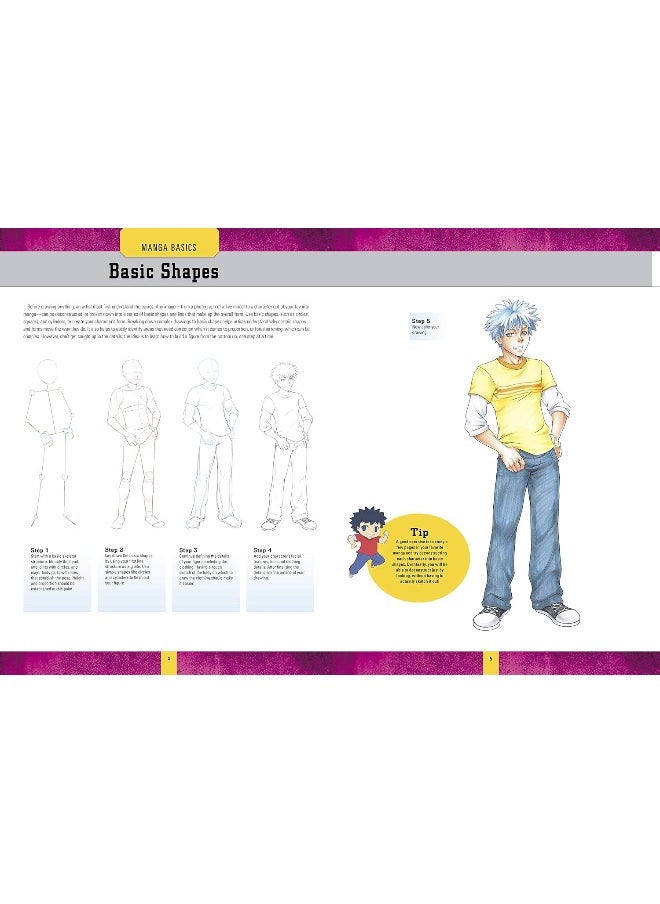 null - Drawing: Manga: Learn to draw step by - Image 1