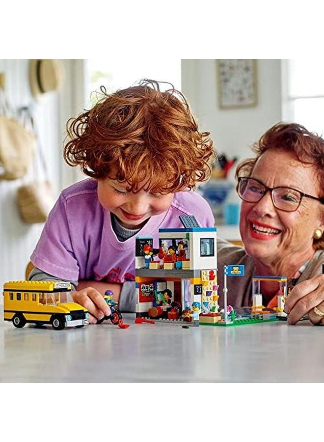 LEGO City School Day 60329 Building Kit 433 Pieces  - Image 2