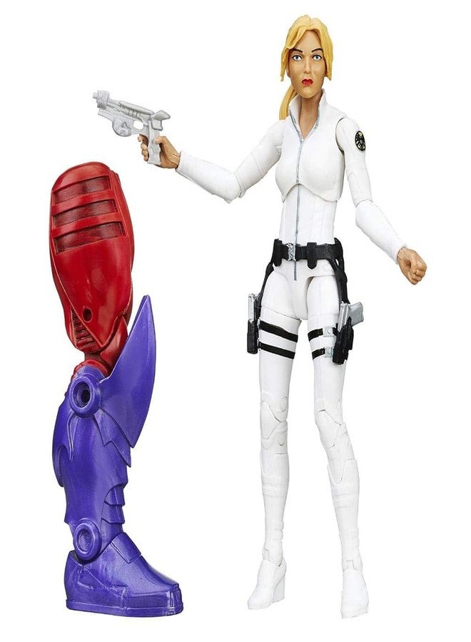 Captain America Marvel 6 Inch Legends Agents of Shield Sharon Carter Action Figure (Build Red Skull) - Image 1