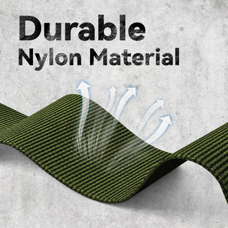 SUNFWR Rugged Nylon Band for Apple Watch 42mm(Series 11/10) 41mm 40mm 38mm Men,Velcro Tactical Military Strap for iWatch Series 11/10/9/8/7/6/5/4/3/2/1/SE - Image 5