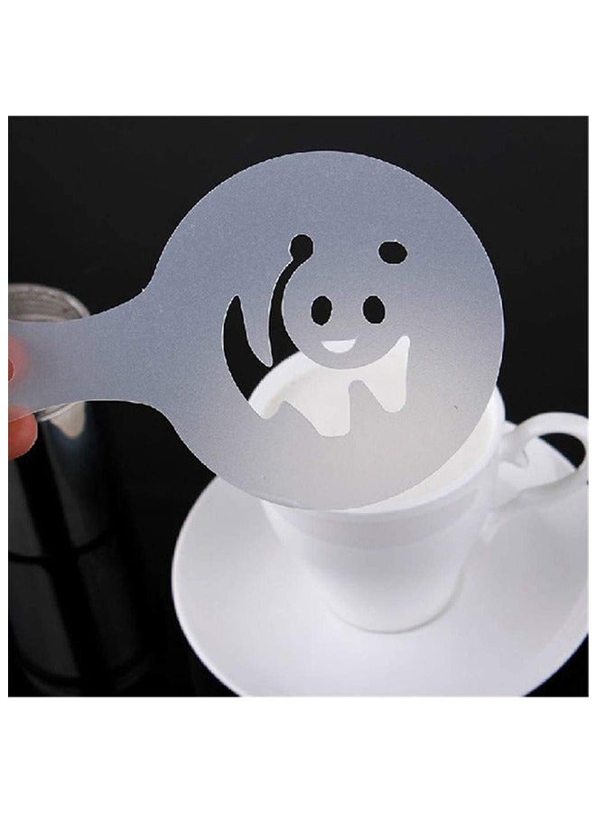 ياميم طقم استنسل فن القهوة مكون من ١٦ قطعة - Image 5