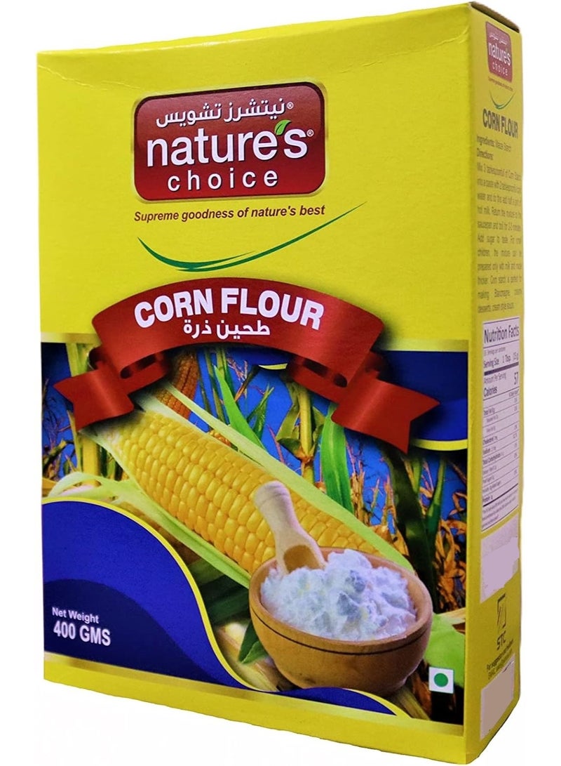 Nature's Choice Made From Maize Corn Flour 400 G - Image 1