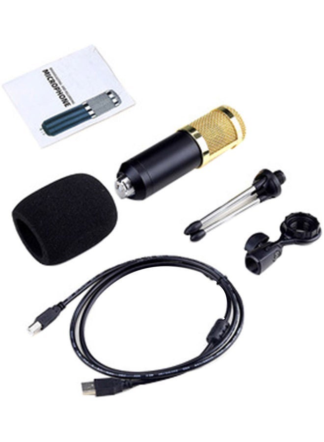 NIBEMINENT 5-Piece Live Condenser Mircophone With Tripod Desktop Bracket  - Image 1