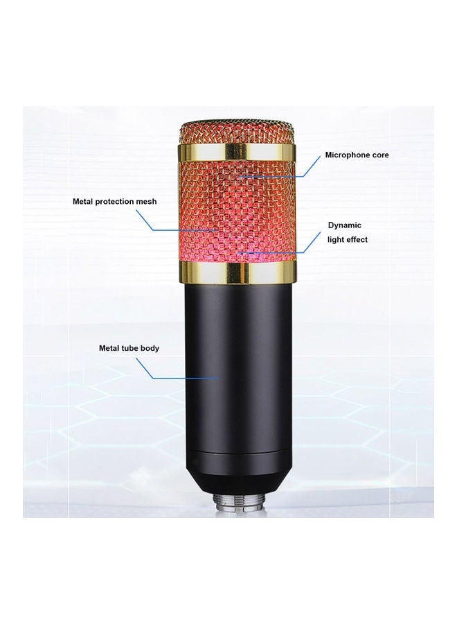 NIBEMINENT 5-Piece Live Condenser Mircophone With Tripod Desktop Bracket  - Image 4