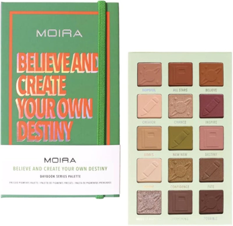 Moira Believe And Create Your Own Destiny Pressed Pigment Palette