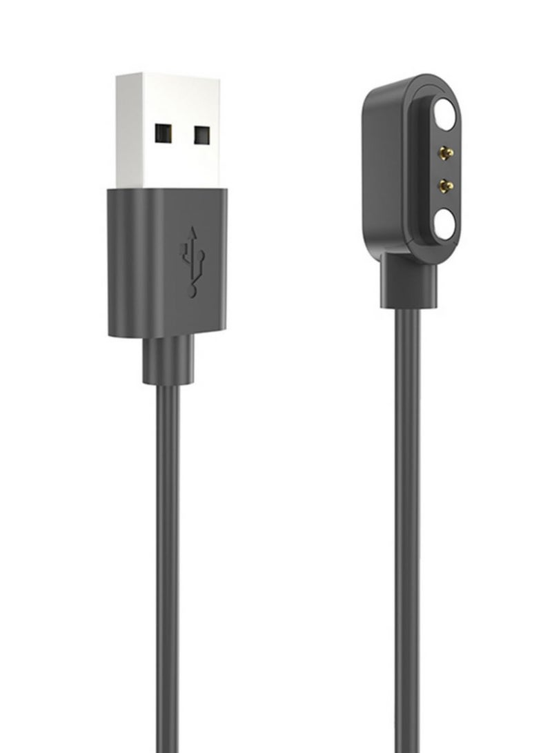Magnetic Wrist Watch Charging Cable Safety USB Smart Watch Charger Cord for Zeblaze Ares 3 Sports Watch Durable PVC Material Stable Fast Charging for PC Laptop Power Supply - Image 3