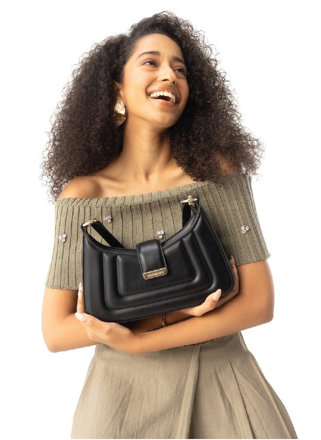 Mokobara MOKOBARA The Summer Handbag Vegan Leather Top Handle Stylish Women Shoulder Bag Top Handle Purse (Starlight)  - Image 2