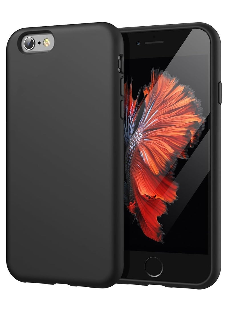 Raxoom Silicone Case for iPhone 6s/6 4.7-Inch – Silky-Soft Touch Full-Body Protective Case with Shockproof Coverage and Microfiber Lining - Image 1